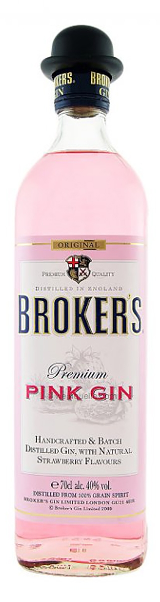 Broker's Premium Pink Gin 0,7 л