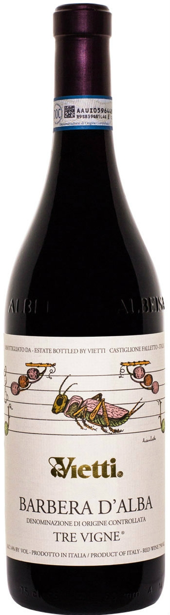 Vietti Barbera d’Alba Tre Vigne 0,75 л