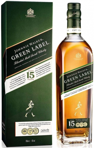 Johnnie Walker Green Label (в коробці) 0,7 л