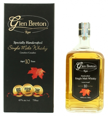 Glen Breton Rare 10 Y.O. (в коробці) 0,75 л