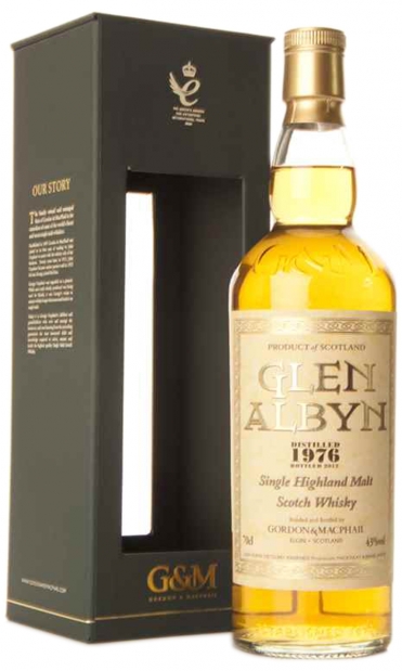 Gordon & MacPhail Glen Albyn 1976 Rare Vintage 0,7 л