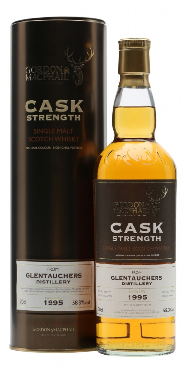 Gordon & MacPhail Glentauchers Cask Strength 1995 0,7 л