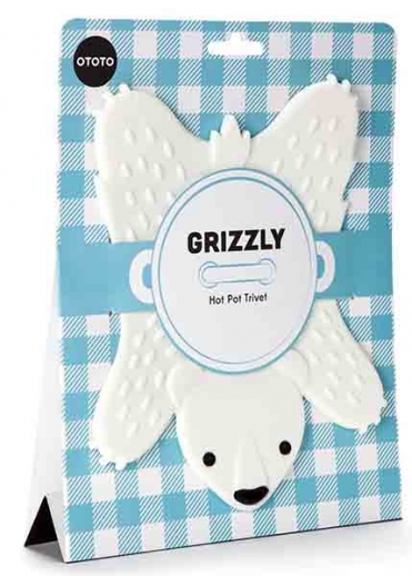 Подкладка для горячих блюд Grizzly White 1 шт