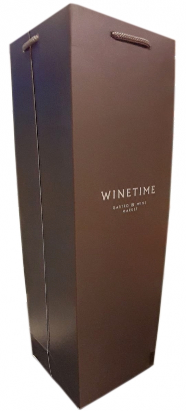 Пакет подарунковий Wine Time 120х430х110 мм