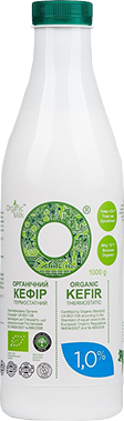 Кефір Organic Milk 1% 1 л