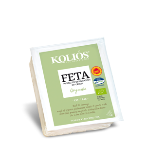 Сир Feta PDO Organik Kolios (в вакуумній упаковці) 150 г