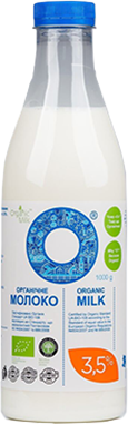 Молоко органічне  Organic Milk 3.5% 1 л