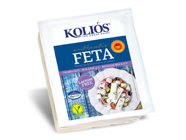 Сир Feta PDO Kolios без лактози (в вакуумній упаковці) 150 г