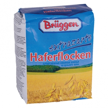 Овсяные хлопья Haferflocken Extra Bruggen 500 г