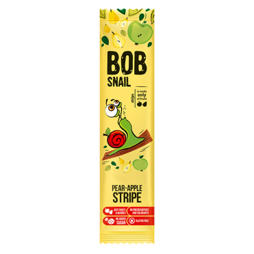 Страйпсы натуральные Яблочно-Грушевые Bob Snail 14 г