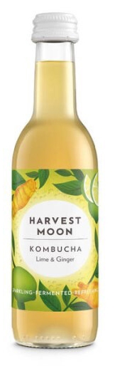 Напій Kombucha, лайм та імбир Harvest Moon 250 мл