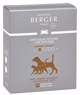 Дифузор запаска для авто For animals bad smells Maison Berger 1 шт