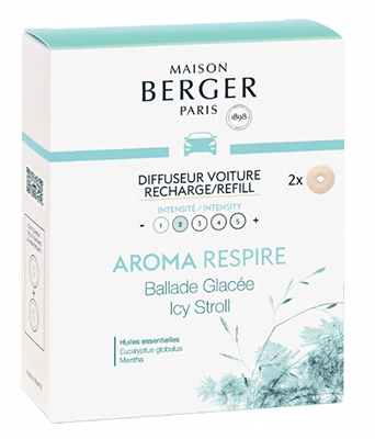 Дифузор запаска для авто C2 - Respire - Icy Stroll Maison Berger 1 шт