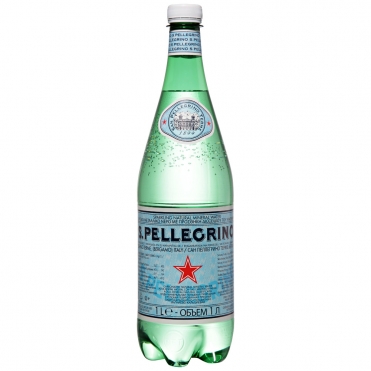 Вода мінеральна газована San Pellegrino 1 л