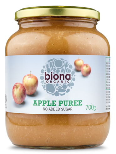 Пюре яблучне без цукру Biona Organic 360 г