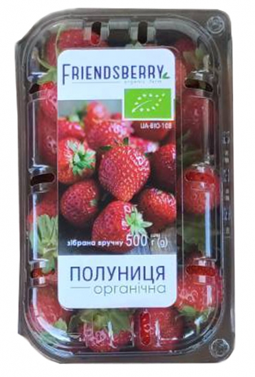 Полуниця органічна Friendsberry 500 г