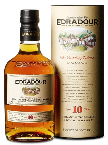 Edradour 10 Y.O. (в тубусе) 0,7 л