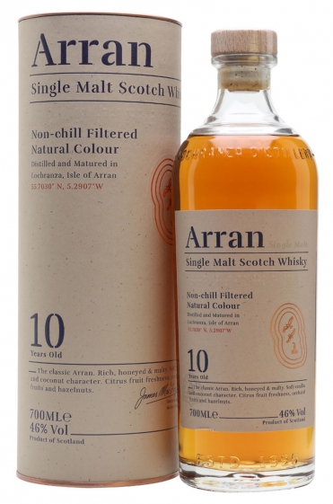 Arran 10 Y.O. (в тубусе) 0,7 л