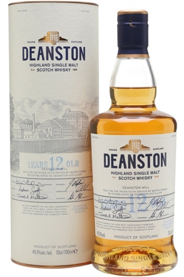 Deanston 12 Y.O. (в тубусе) 0,7 л