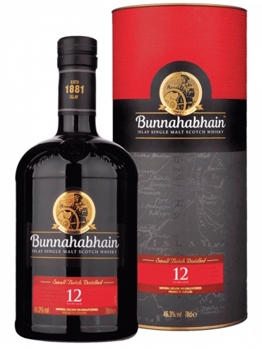 Bunnahabhain 12 Y.O. (в тубусі) 0,7 л