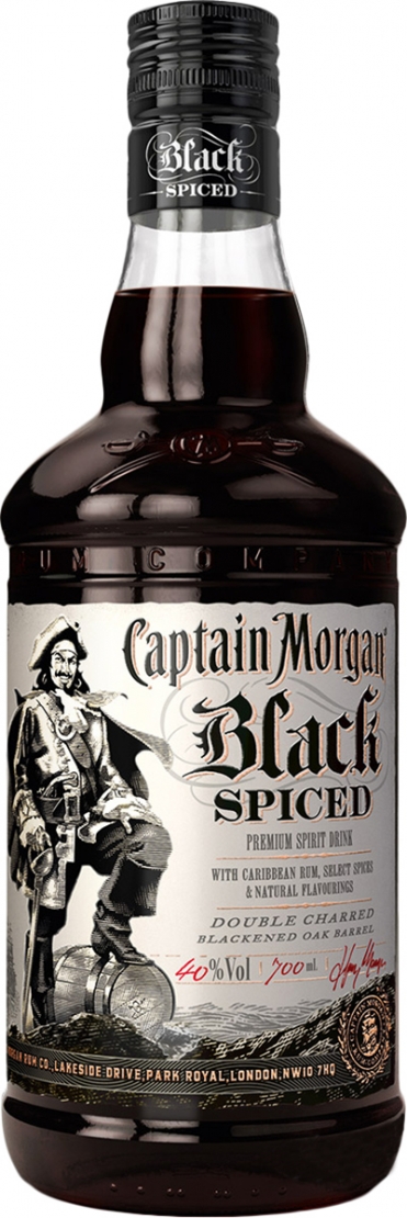 Captain Morgan Spiced Black 0,7 л