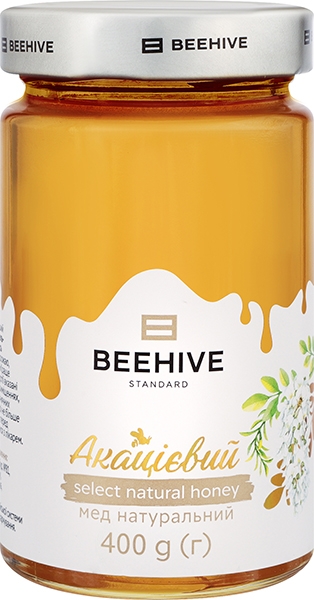 Мед натуральний Beehive Акацієвий 400 г