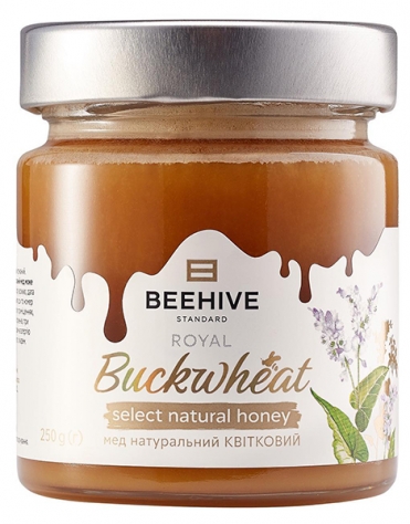 Мед натуральний Квітковий Select Beehive 250 г