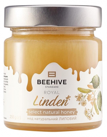 Мед натуральный Липовый Select Beehive 250 г