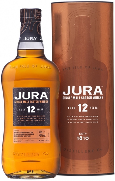 Isle of Jura 12 Y.O (в тубусе) 0,7 л