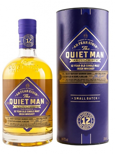 Luxco The Quiet Man 12 Y.O (в тубусе) 0,7 л