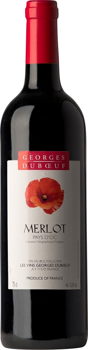 George Duboeuf Merlot Vin de Pays d’Oc 0,75 л