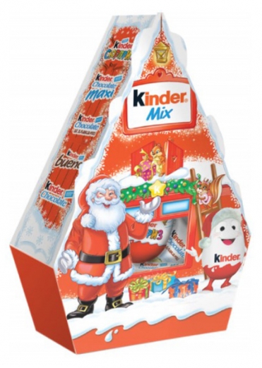 Набір Будинок Новорічний Kinder Mix 199,5 г