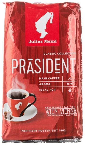 Julius Meinl President кофе молотый 250 г