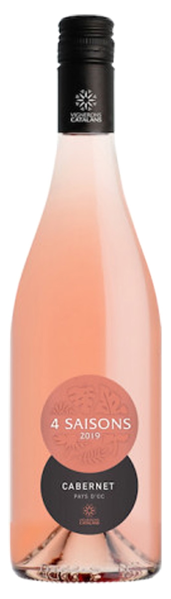 Vignerons Catalans Pays d'Oc 4 Saisons Cabernet Rose 0,75 л