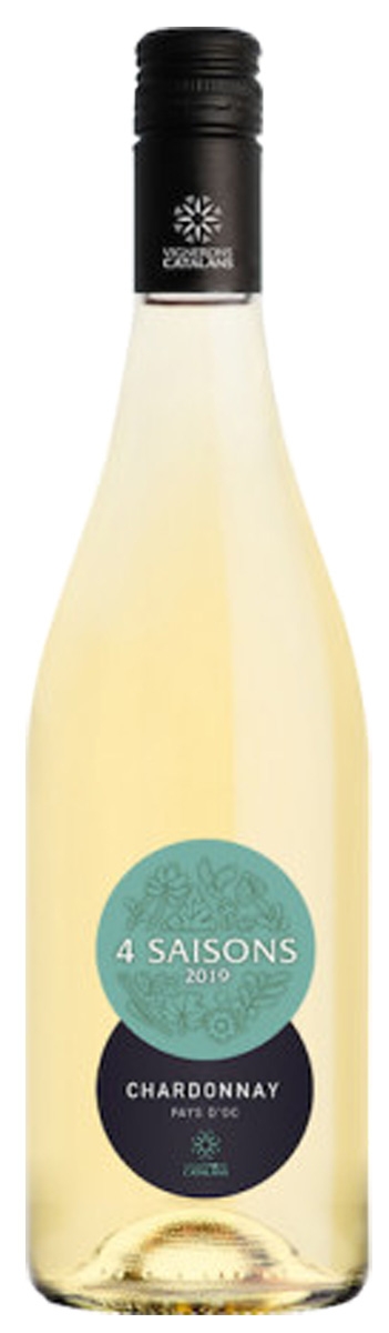 Vignerons Catalans Pays d'Oc 4 Saisons Chardonnay 0,75 л