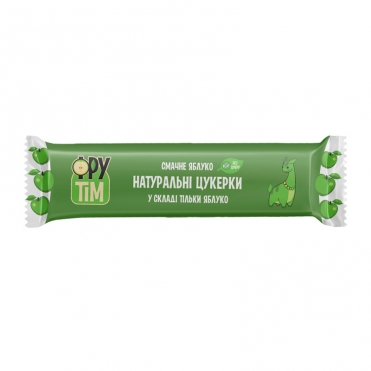 Цукерки натуральні Яблучні Фрутім 20 г