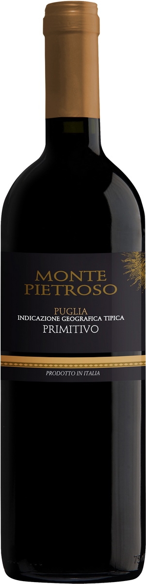 Monte Pietroso Primitivo Puglia 0,75 л