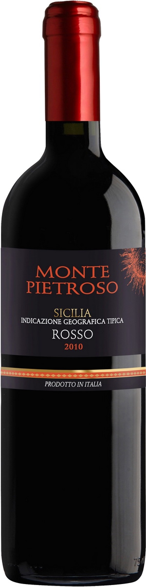 Monte Pietroso Rosso Sicilia 0,75 л