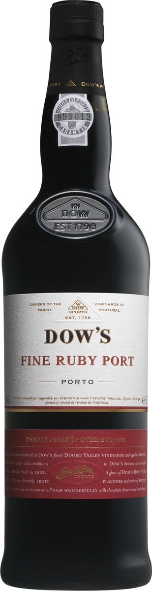 Портвейн Dow's Fine Ruby Port 0,75 л