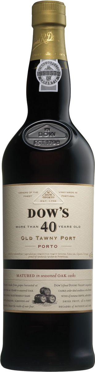 Портвейн Dow's 40 Years Old Tawny Port 0,75 л