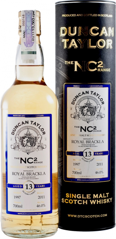 Duncan Taylor NC2 Royal Brackla 13YO (в тубусе) 0,7 л