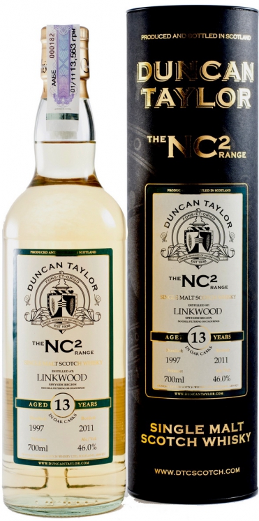 Duncan Taylor NC2 Linkwood 1997 13YO (в тубусі) 0,7 л