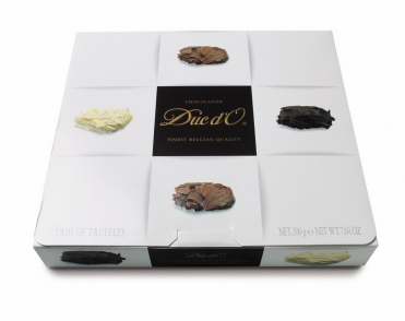 Шоколадні Цукерки Ducd`O Truffles Trio 200 г