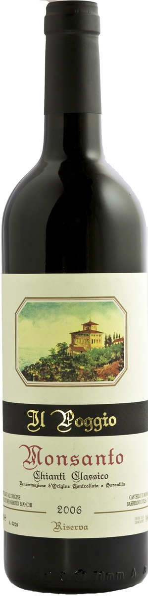 Castello di Monsanto Chianti Classico Riserva IL Poggio 0,75 л