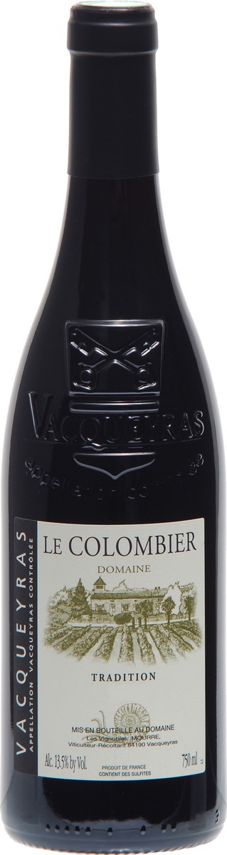 Domaine Le Colombier Vacqueyras Tradition Rouge 0,75 л