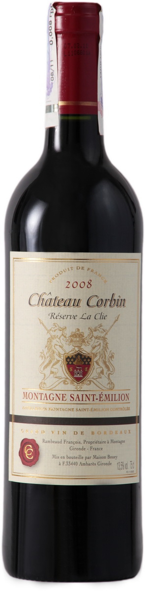 Chateau Corbin Reserve la Clie 0,75 л