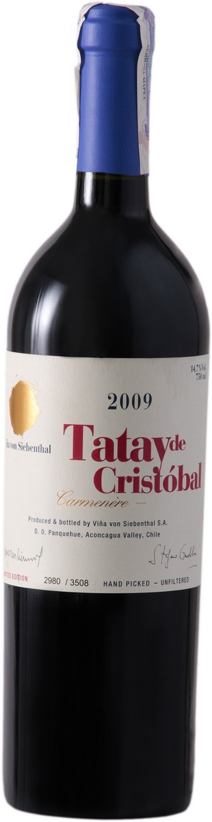 Vina von Siebenthal Tatay de Cristobal 0,75 л