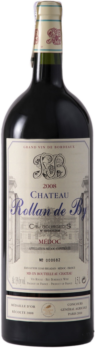 Chateau Rollan de By Cru Bourgeois Medoc 1,5 л