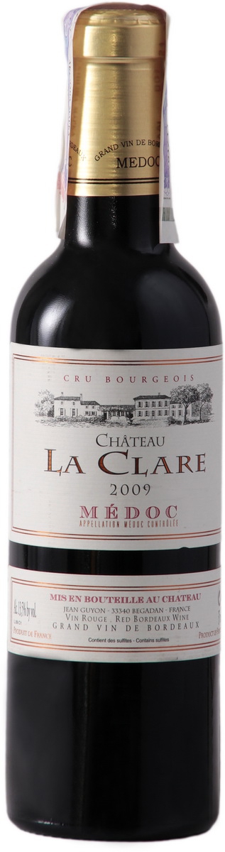 Domaines Rollan de By Chateau La Clare Medoc 0,375 л