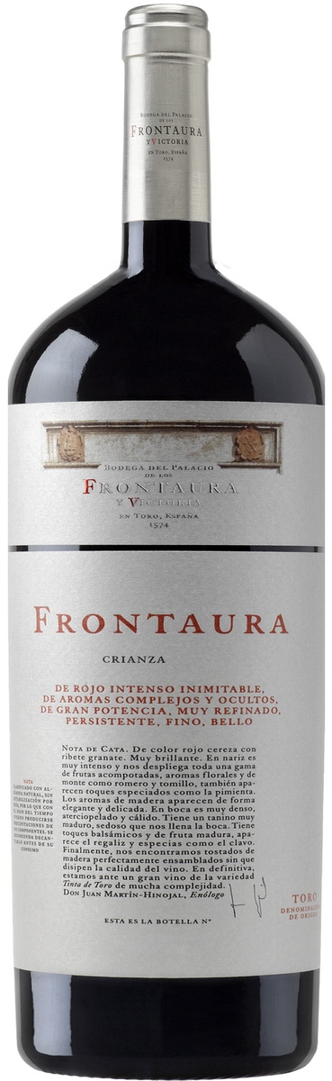 Bodega Del Palacio De Los Frontaura Y Victoria Frontaura Crianza 1,5 л